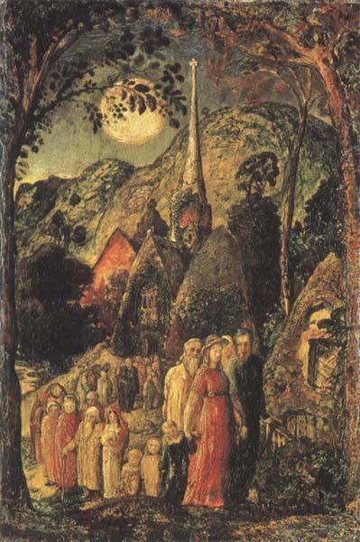 Samuel Palmer Coming from Evening Church